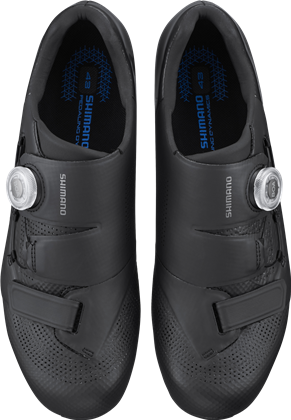SHIMANO RC5 ブラック Shimano RC5 Road Bike Shoes (Black) (Standard Width) (40