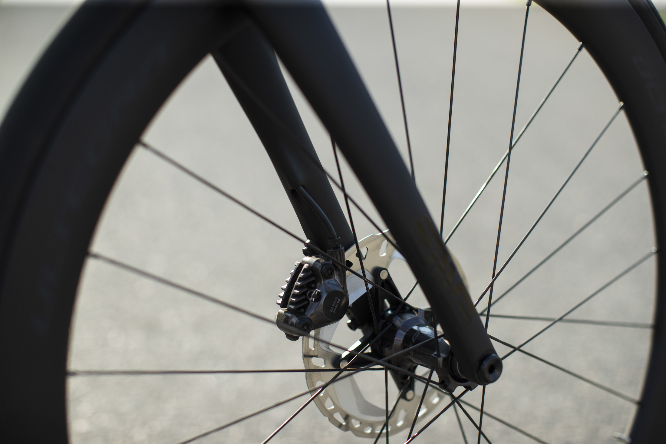 Roues Shimano en carbone pour vélo de route