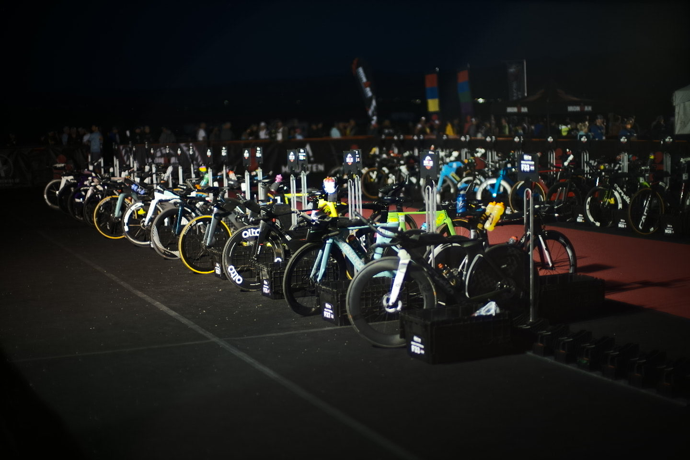 Bike transition area Kona Ironman