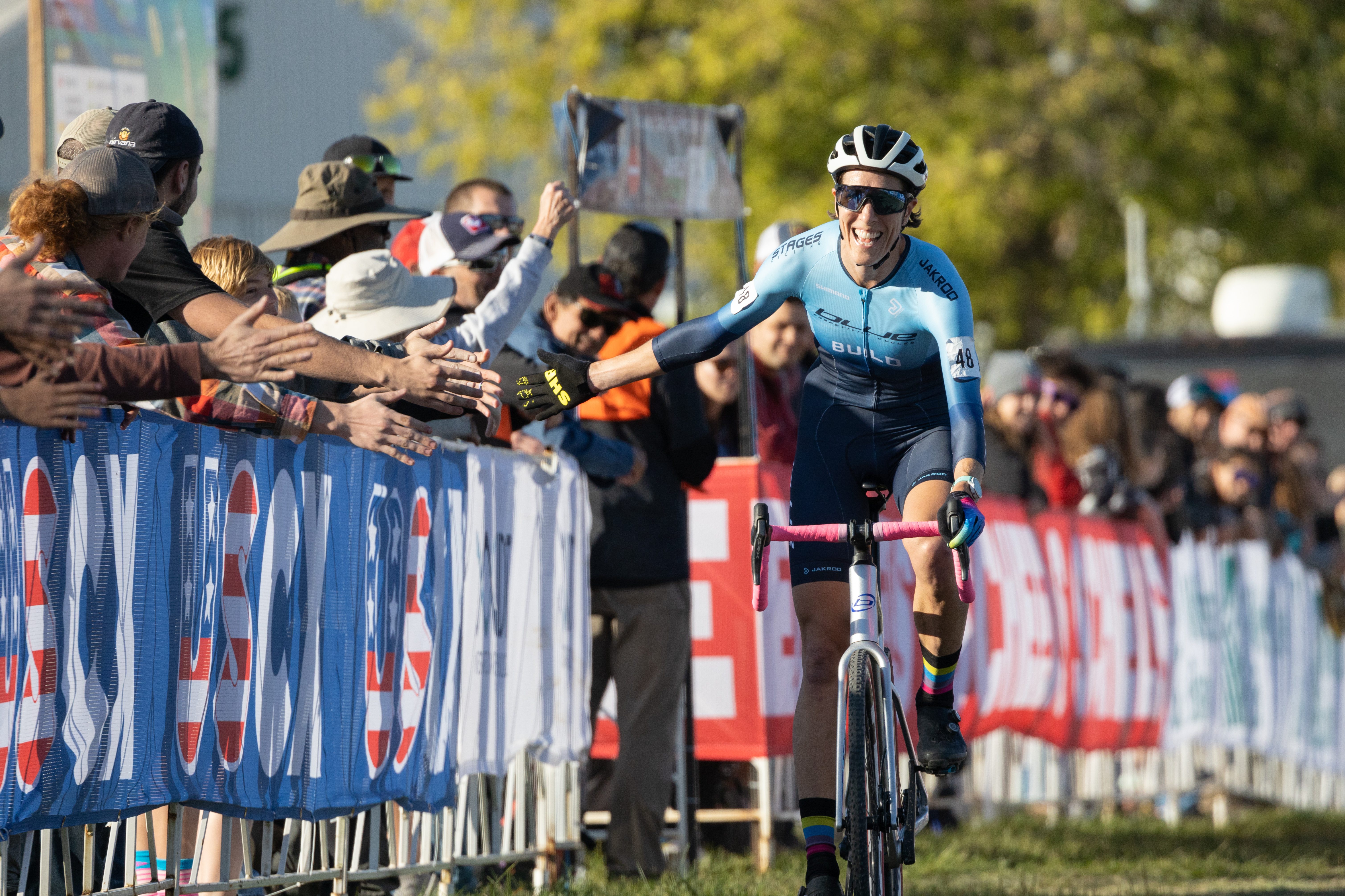 Cyclocross racing 