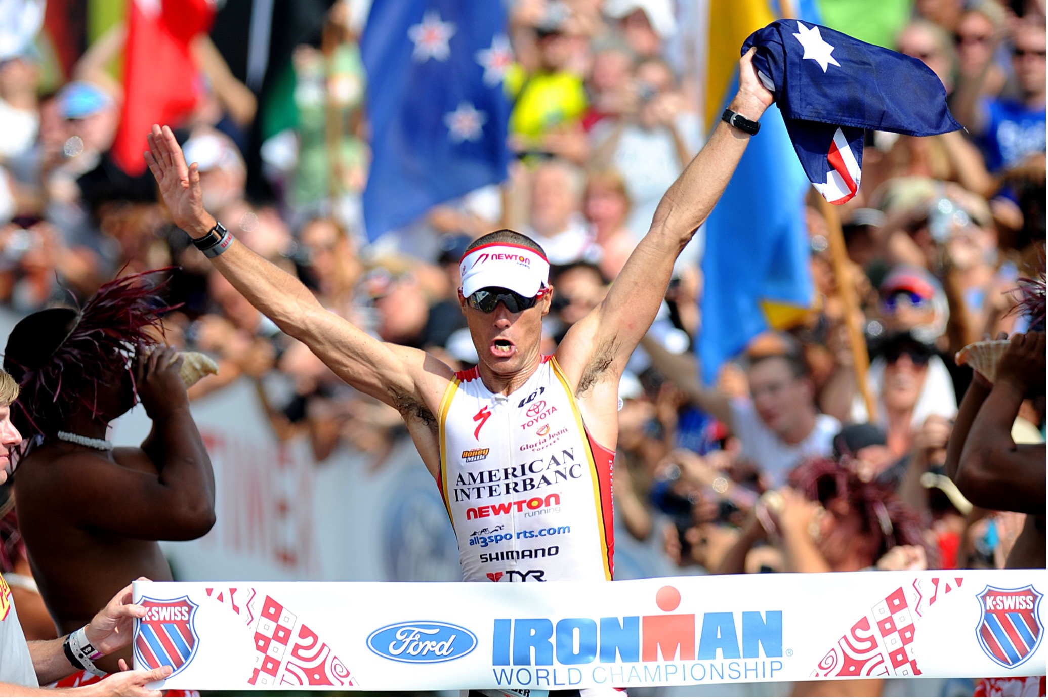 Craig Alexander racing Triathlon